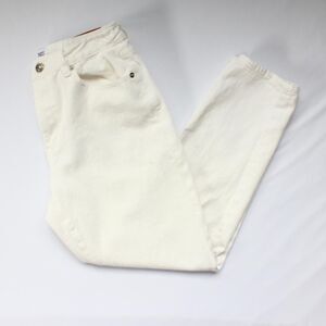 Princess-polly Women's White and Cream Jeans